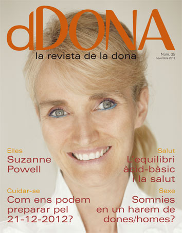 Suzanne Powell, portada de la Revista dDona